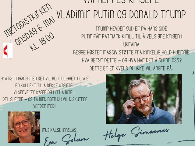 Vårherres krigere Vladimir Putin og Donald Trump